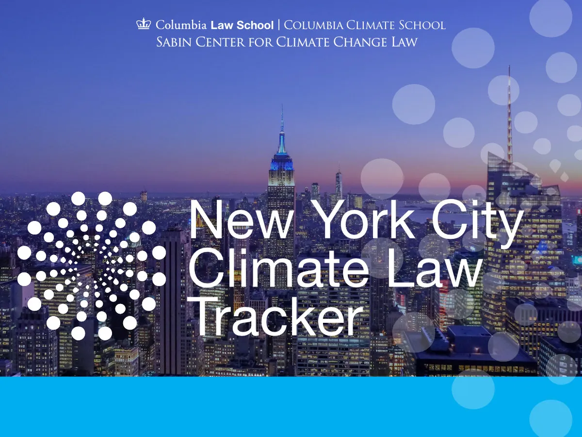 New York City Climate Law Tracker