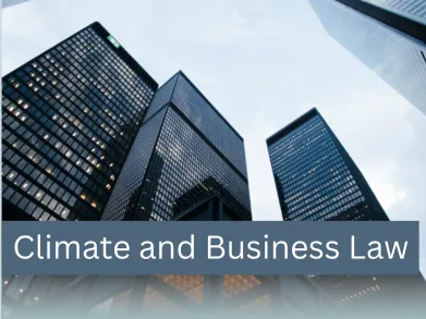 "Climate and Business Law" 